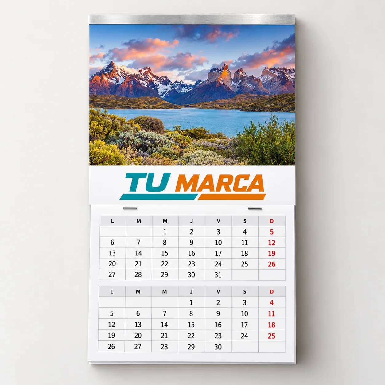 Calendarios 1/8
